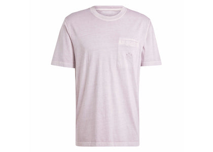 adidas Trefoil Essentials Dye Pocket Tee Preloved Fig - product view 2