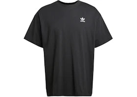 adidas Trefoil Essentials Oversized Tee Black