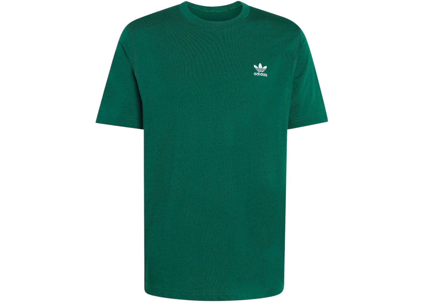 adidas Trefoil Essentials Tee Collegiate Green - vue secondaire A