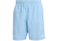 adidas Trefoil Essentials Woven Shorts Ash Blue