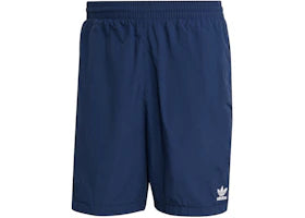 adidas Trefoil Essentials Woven Shorts Night Indigo White