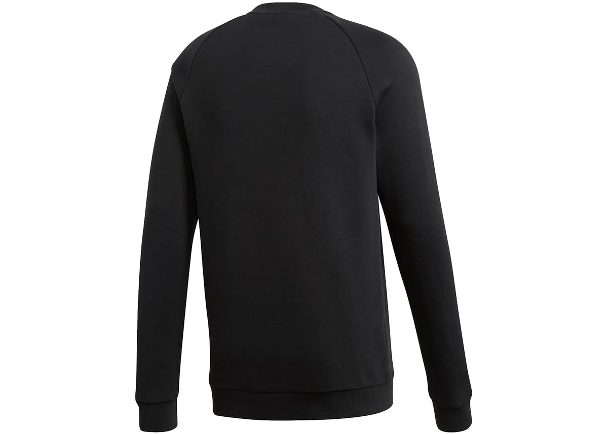 adidas Trifoil Warm-Up Crew Sweatshirt Black/White - vue secondaire B
