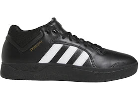 adidas Tyshawn Remastered Core Black Cloud White Gold Metallic - vue 360