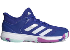 adidas Ubersonic 4 Lucid Blue Cloud White Purple Burst (GS) - vue 360