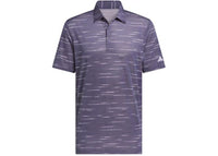 adidas Ultimate365 Mesh Glimmer Print Polo Shirt Preloved Violet