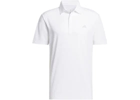 adidas Ultimate365 Solid Polo Shirt White - authentic adidas apparel