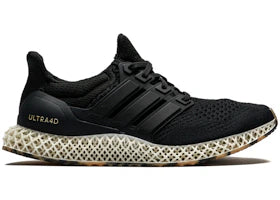 adidas Ultra 4D Black Gold Metallic