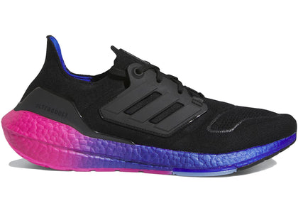 adidas Ultra Boost 22 Black Lucid Blue Pink - authentic adidas sneakers