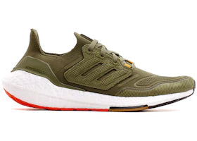 adidas Ultra Boost 22 Focus Olive Semi Impact Orange - vue 360
