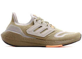 adidas Ultra Boost 22 Orbit Green Beam Orange - authentic adidas sneakers