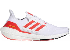 adidas Ultra Boost 22 White Vivid Red