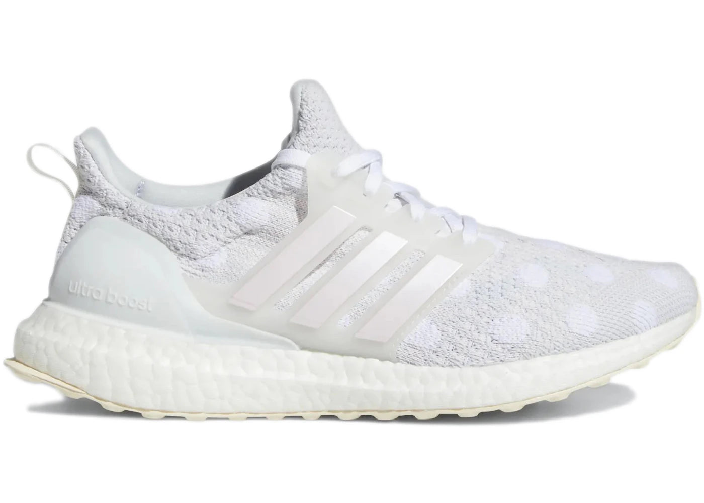 adidas Ultra Boost 5.0 DNA White Almost Pink Polka Dot (Women's) sneakers - authentic adidas shoes