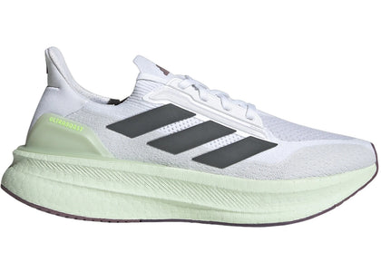 adidas Ultra Boost 5X Cloud White Grey Linen Green - authentic adidas sneakers