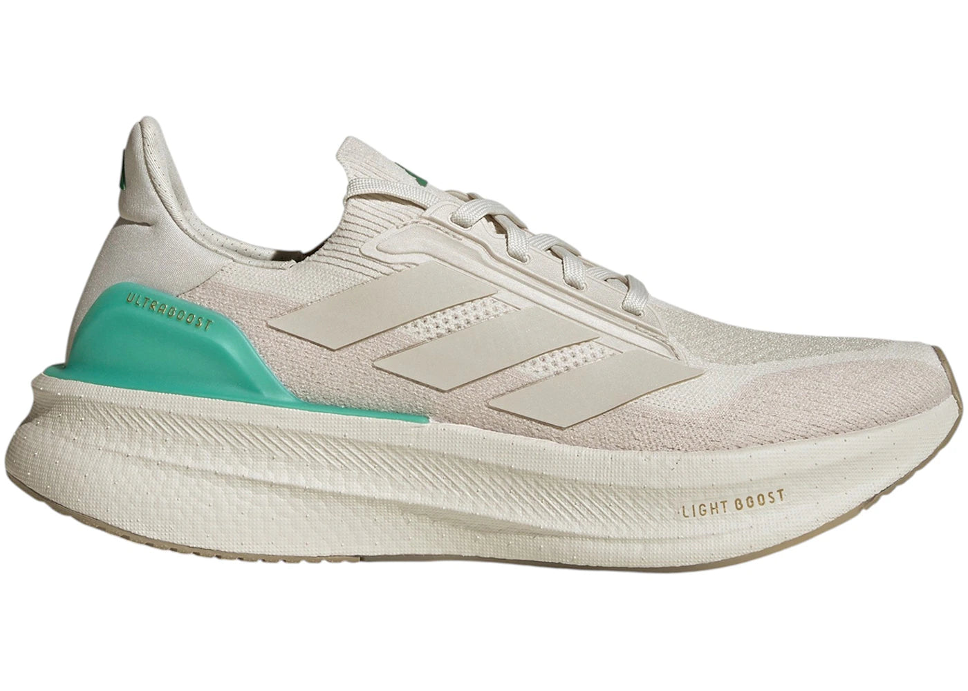 adidas Ultra Boost 5X Orbit Grey Court Green - vue 360