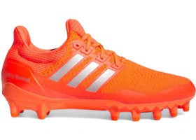 adidas Ultra Boost Football Cleats Solar Red Silver Metallic - vue 360
