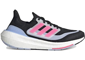 adidas Ultra Boost Light Black Lucid Pink (Women's) - authentic adidas sneakers