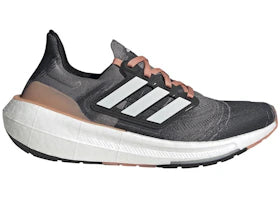 adidas Ultra Boost Light Grey Crystal White Wonder Clay (Women's) - authentic adidas sneakers