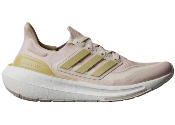 adidas Ultra Boost Light Wonder Quartz Gold Metallic Chalk White (Women's) sneakers - authentic adidas shoes