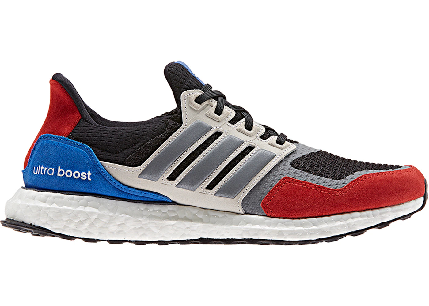 adidas Ultra Boost S&L Black Red Blue - vue secondaire A