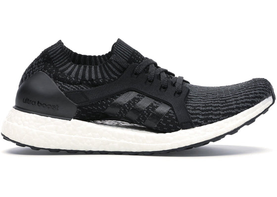 adidas Ultra Boost X Black Dark Grey Heather-Onix (Women's) sneakers - authentic adidas shoes