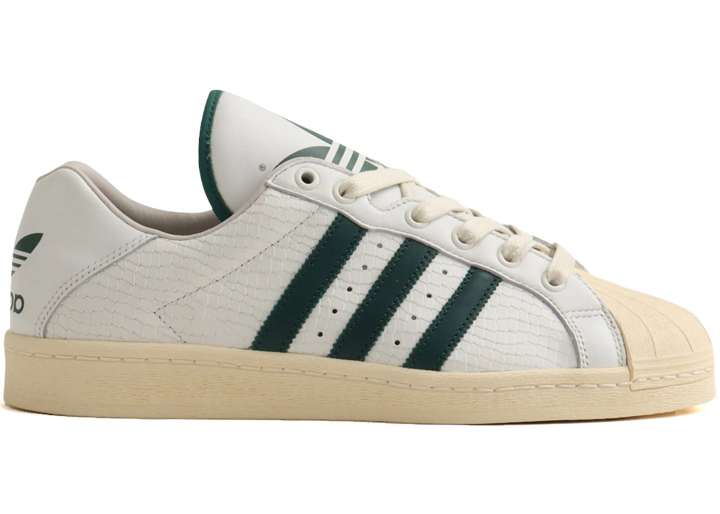 adidas Ultrastar White Green Made in Germany - vue 360