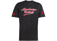 adidas Us Pack T-Shirt Manchester United Black