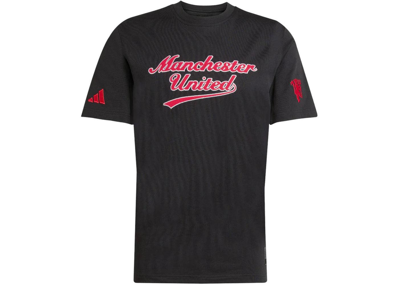 adidas Us Pack T-Shirt Manchester United Black - vue secondaire A