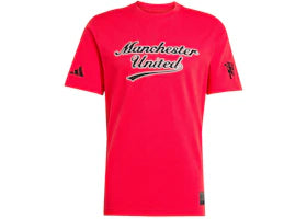 adidas Us Pack T-Shirt Manchester United Mufc Red - vue 360