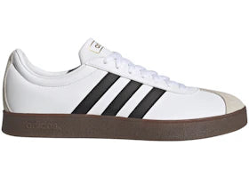 adidas VL Court 2.0 Cloud White Core Black Gum - authentic adidas sneakers