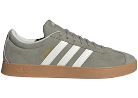 adidas VL Court 2.0 Silver Pebble Off White Gold Metallic - authentic adidas sneakers