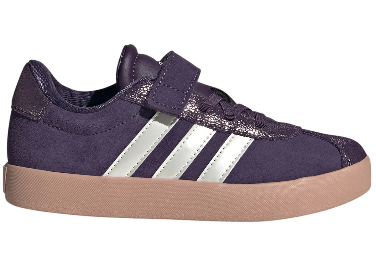 adidas VL Court 3.0 Aurora Plum Zero Metalic Pink Gum (PS) - vue secondaire A