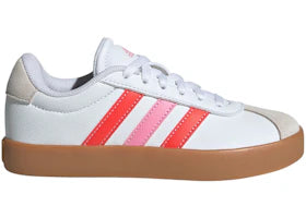 adidas VL Court 3.0 Cloud White Bright Red Bliss Pink (GS)