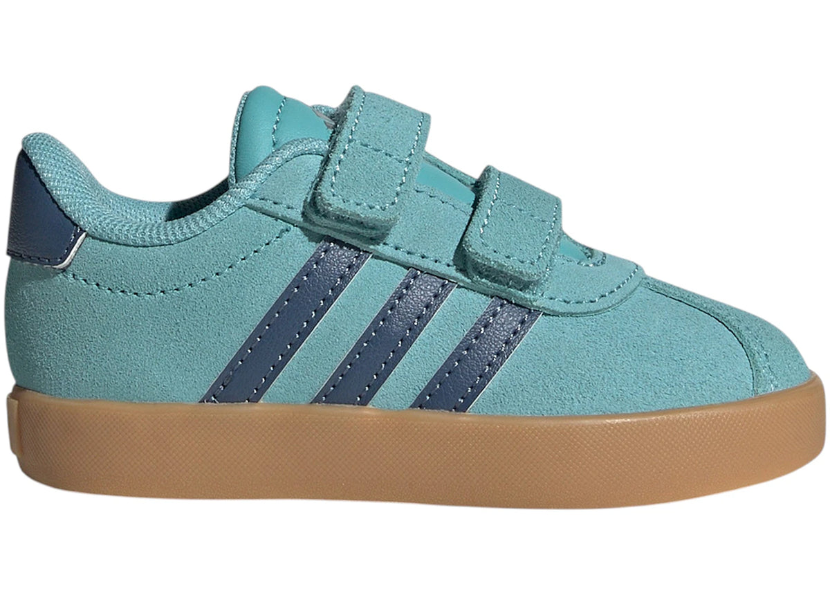 adidas VL Court 3.0 Mint Ton Preloved Ink Silver (TD) - vue secondaire A