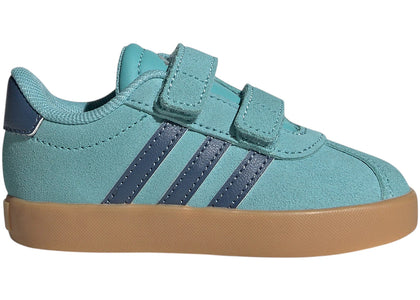 adidas VL Court 3.0 Mint Ton Preloved Ink Silver (TD) - sneakers view 2