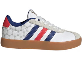adidas VL Court 3.0 White Pure Ruby Mystery Ink (GS)