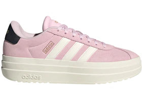 adidas VL Court Bold Clear Pink Core White Core Black (Women's) - authentic adidas sneakers