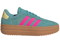 adidas VL Court Bold Powder Teal Shock Pink Powder Yellow (Women's)