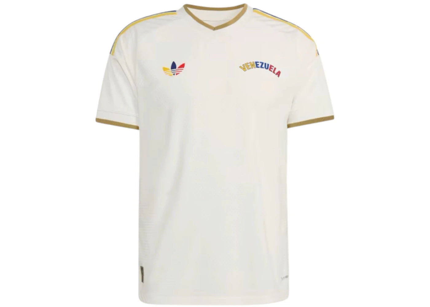 adidas Venezuela 26 Away Authentic Jersey Cloud White - vue 360