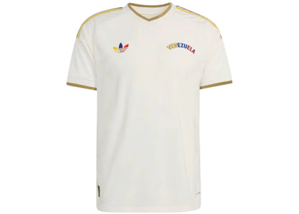 adidas Venezuela 26 Away Authentic Jersey Cloud White - authentic adidas apparel
