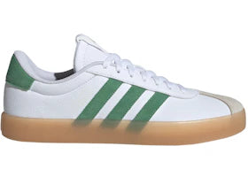 adidas Vl Court 3.0 Cloud White Preloved Green Aluminium - authentic adidas sneakers