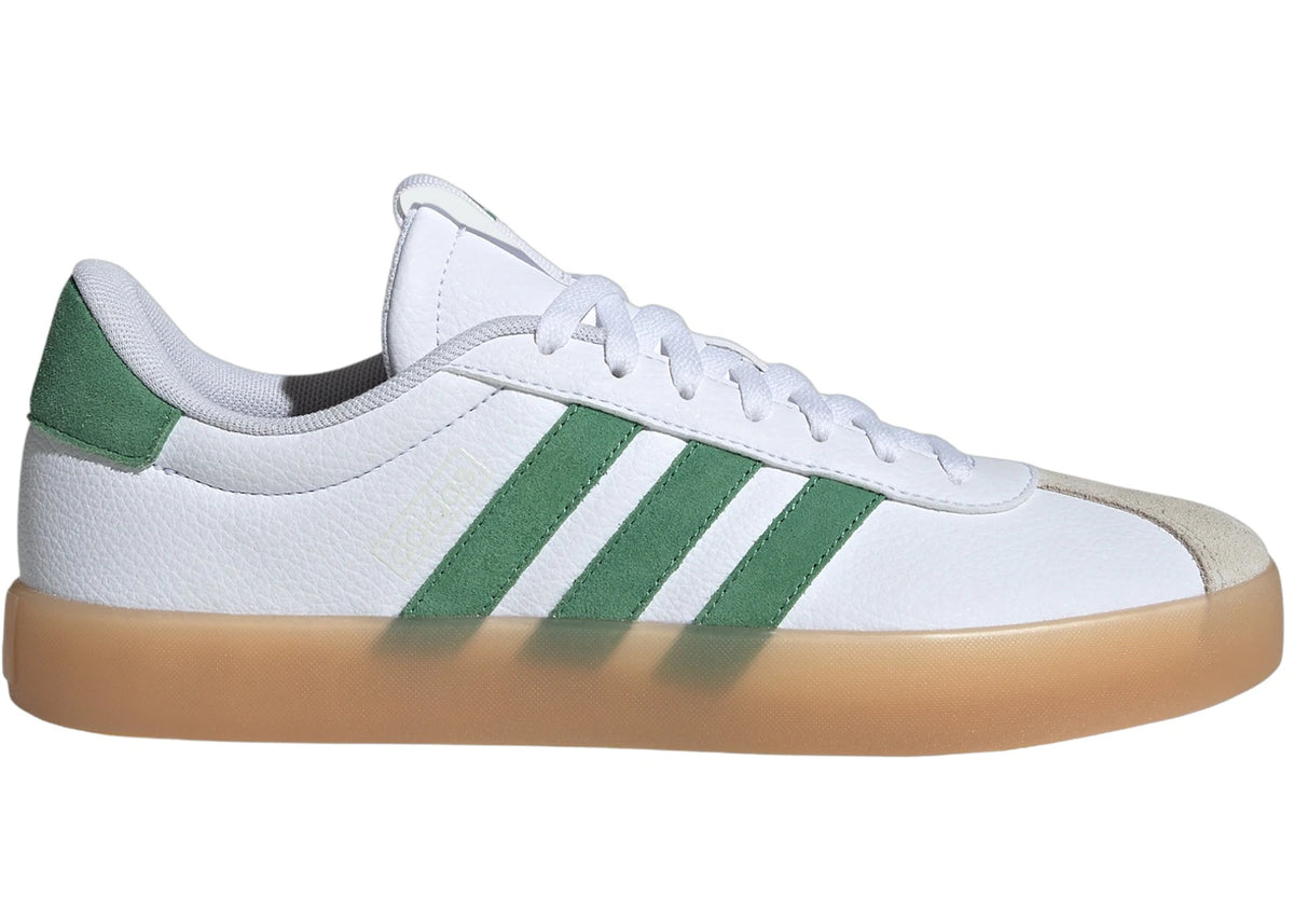 adidas Vl Court 3.0 Cloud White Preloved Green Aluminium - vue secondaire A