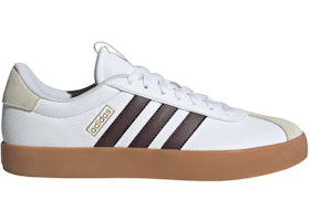 adidas Vl Court 3.0 Cloud White Shadow Brown Aluminium - vue 360