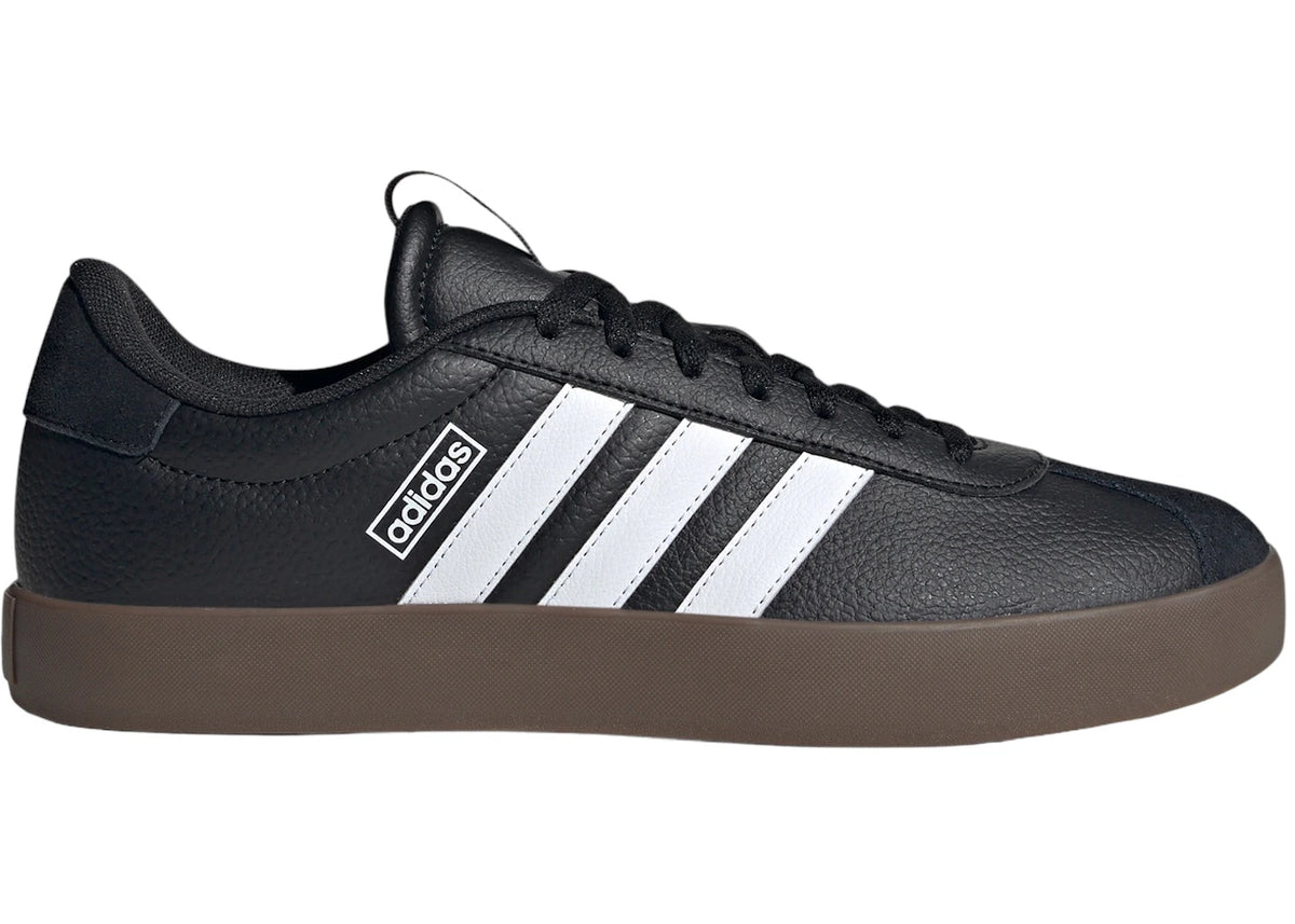 adidas Vl Court 3.0 Core Black Cloud White Gum - vue 360