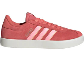 adidas Vl Court 3.0 Preloved Scarlet Pink Spark Almost Yellow (Women's) - vue 360