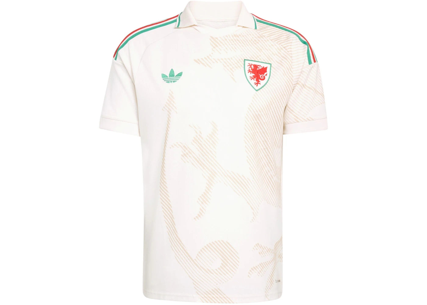 adidas Wales 26 Away Jersey Chalk White - vue 360