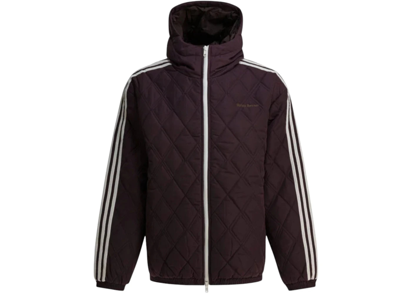 adidas Wales Bonner Quilted Jacket Bordeaux - vue secondaire A