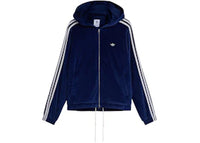 adidas Wales Bonner Velour Track Jacket Collegiate Navy