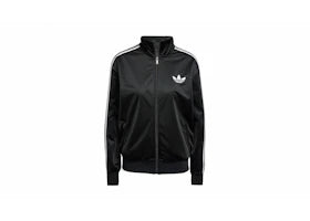 adidas Women's Adicolor Classic Firebird Loose Track Top Black - vue 360