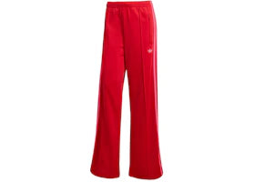 adidas Women's Adicolor Classic Firebird Loose Track Tracksuit Pant Better Scarlet/Lucid Pink - authentic adidas product
