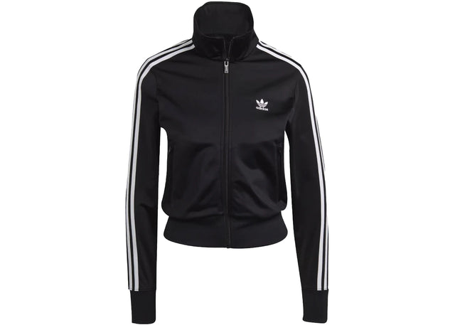 adidas Women's Adicolor Classic Firebird Track Top (KR Sizing) Black